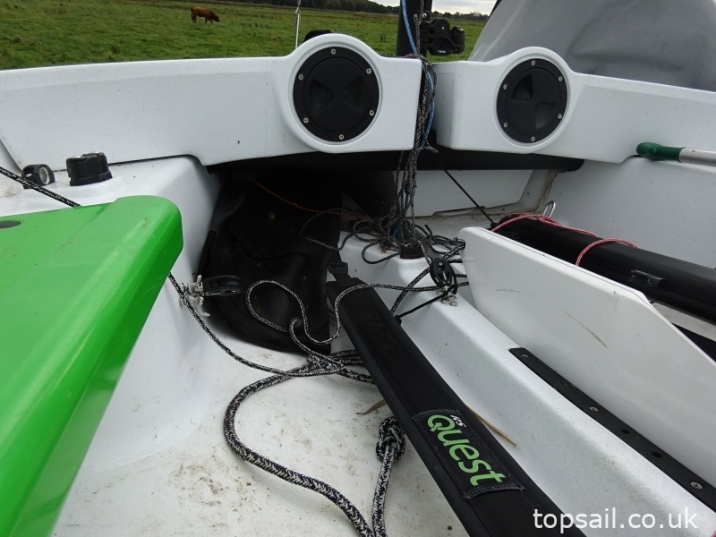2016 RS Quest Sailing Dinghy & Launching Trolley