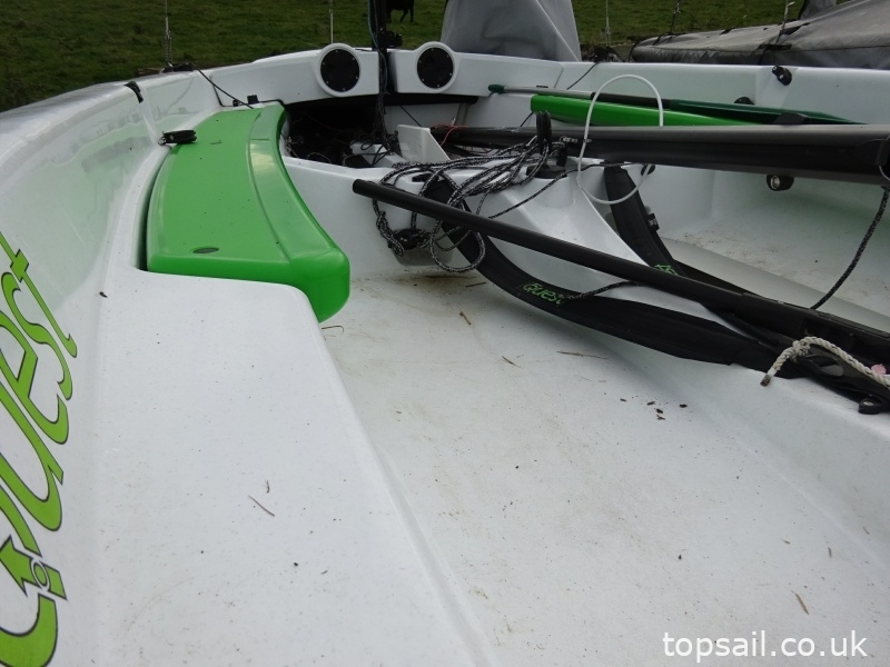 2016 RS Quest Sailing Dinghy & Launching Trolley