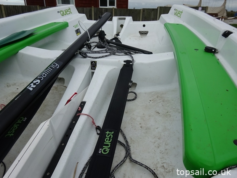 2016 RS Quest Sailing Dinghy & Launching Trolley