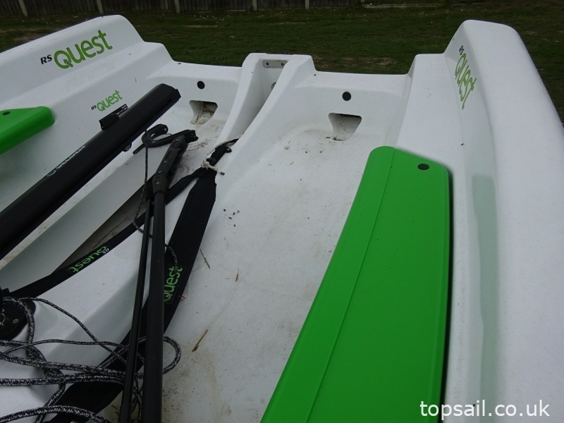 2016 RS Quest Sailing Dinghy & Launching Trolley