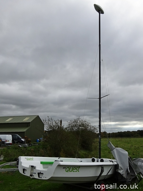 2016 RS Quest Sailing Dinghy & Launching Trolley