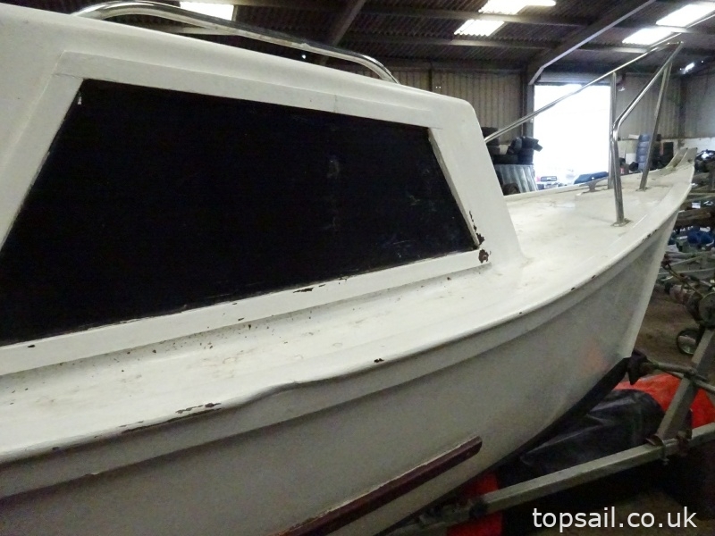 16ft Motor Launch/Fishing Boat & Trailer