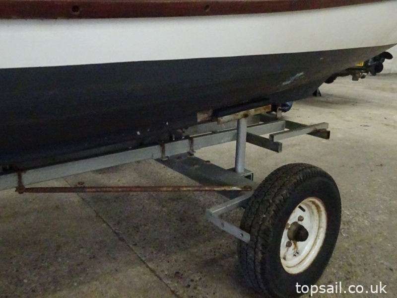 16ft Motor Launch/Fishing Boat & Trailer