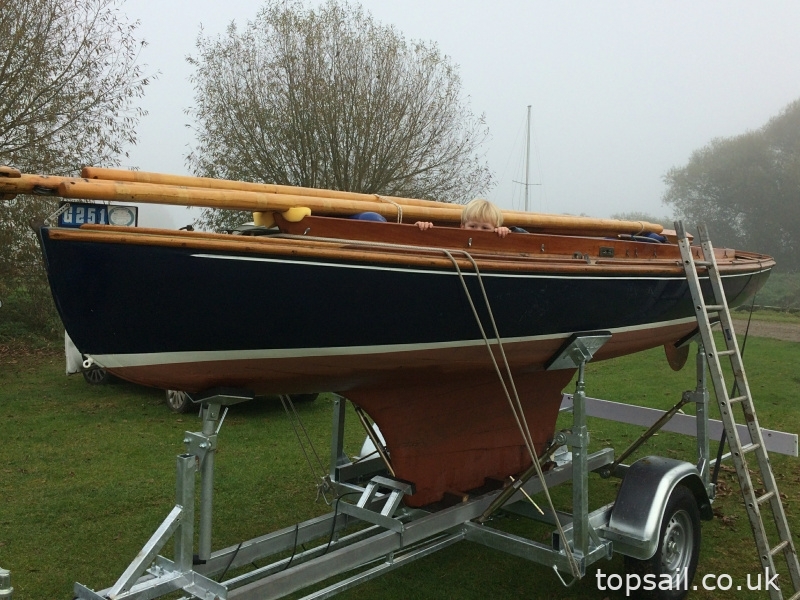 1952 Lug Sail Half Decker (Trailer Available)