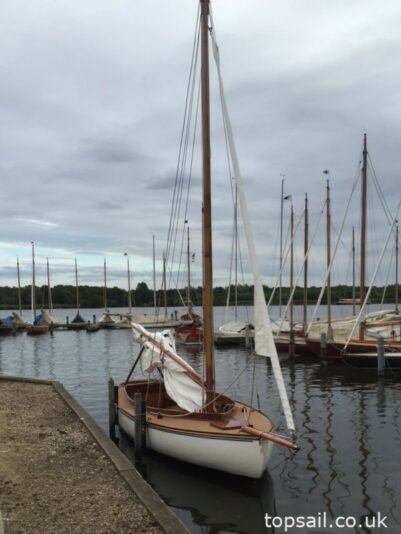1981 GRP Yare & Bure One Design (YBOD, White Boat) & Trailer