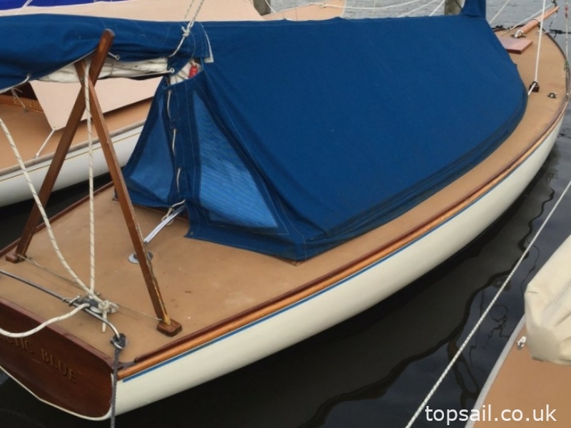 1981 GRP Yare & Bure One Design (YBOD, White Boat) & Trailer