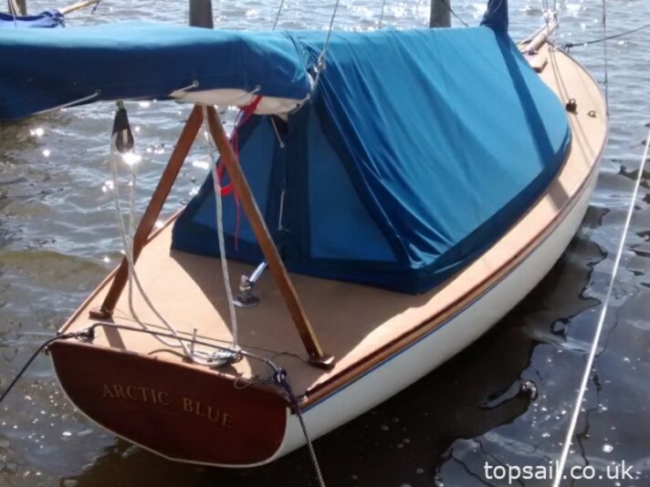 1981 GRP Yare & Bure One Design (YBOD, White Boat) & Trailer