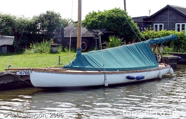 1981 GRP Yare & Bure One Design (YBOD, White Boat) & Trailer