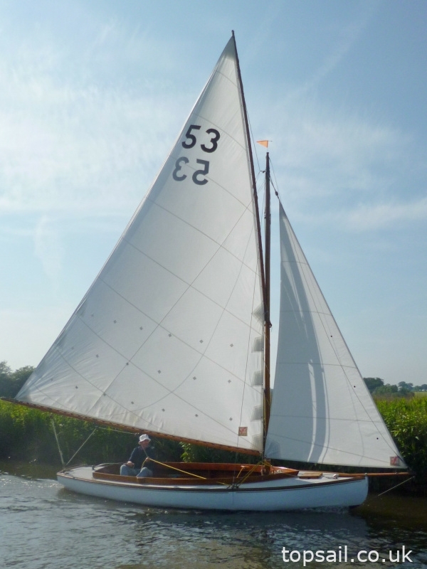 1936 Norfolk Broads Half Decker (Yare & Bure One Design) Trailer & 2019 Mooring