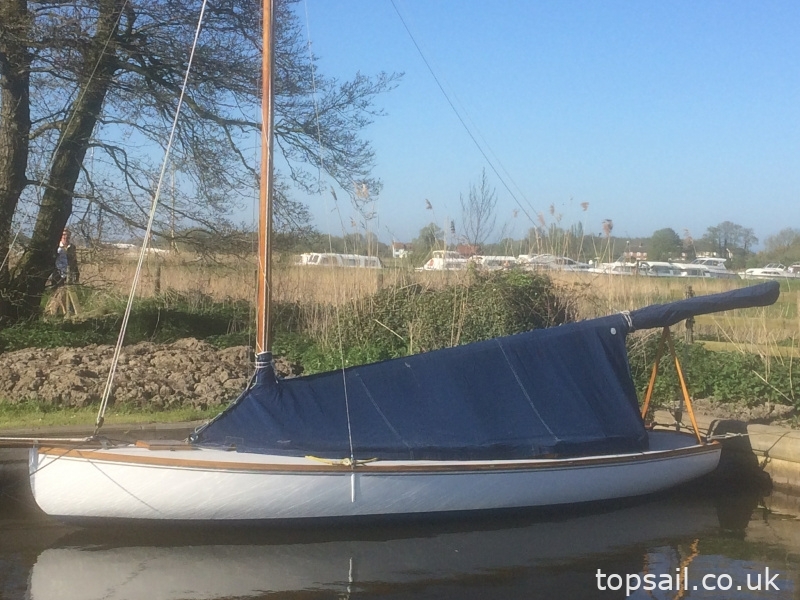 1936 Norfolk Broads Half Decker (Yare & Bure One Design) Trailer & 2019 Mooring