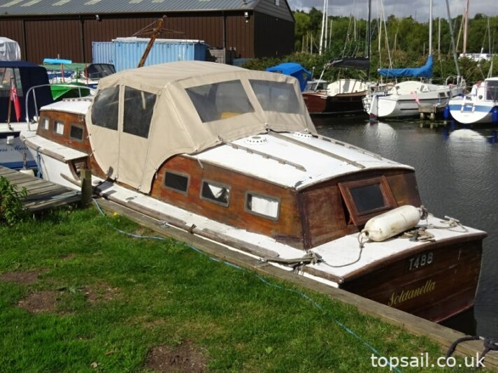 1963 Pegg 24 Centre Cockpit Broads Cruiser Project