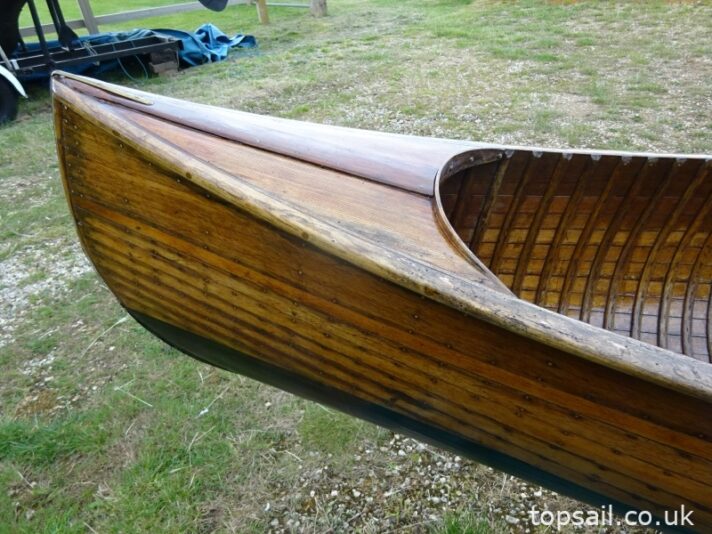 Vintage Canadian Canoe & Trailer