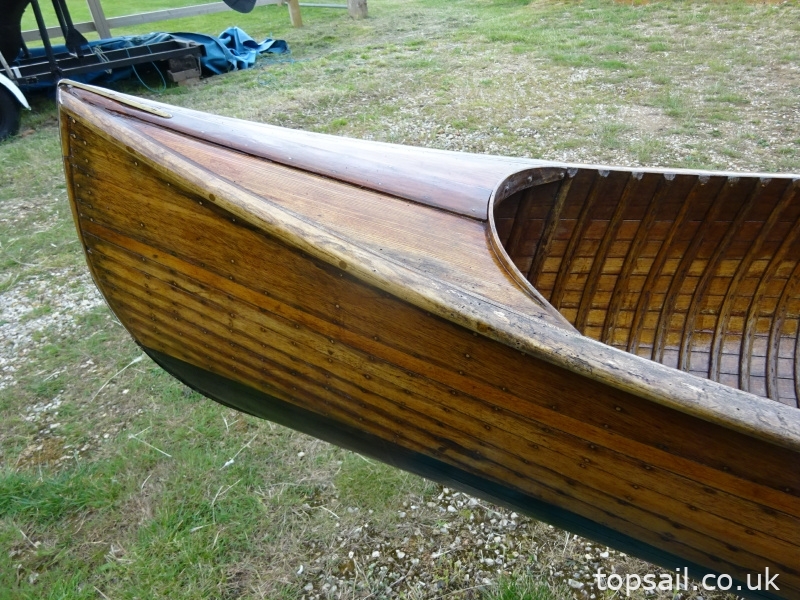 Vintage Canadian Canoe & Trailer