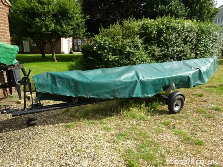 Vintage Canadian Canoe & Trailer