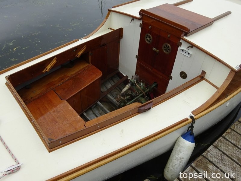 1947 Purbrook Rossiter Shelduck Cabin Launch