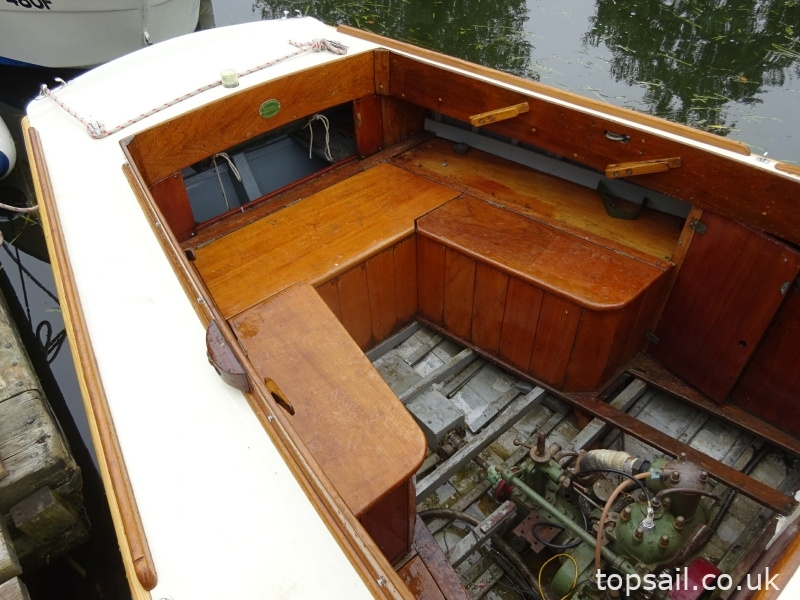 1947 Purbrook Rossiter Shelduck Cabin Launch