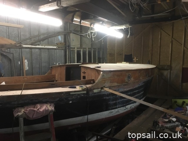 1947 Purbrook Rossiter Shelduck Cabin Launch