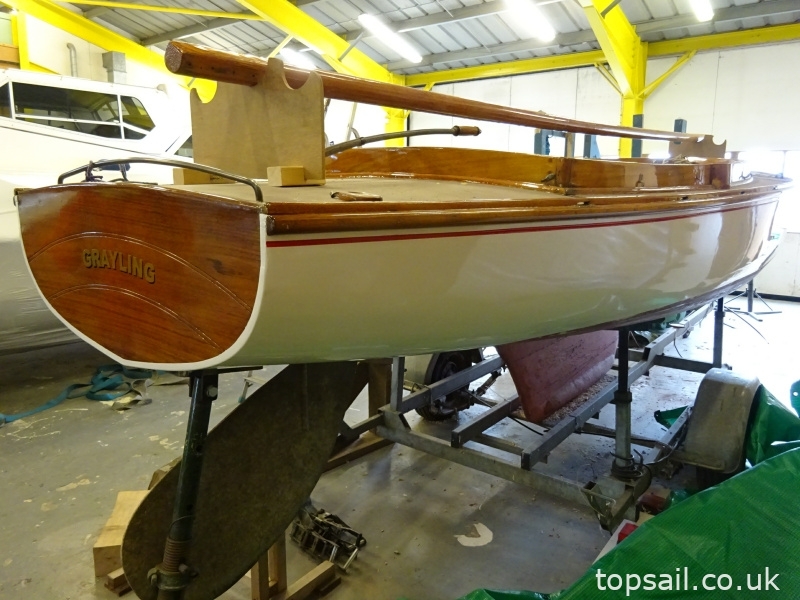 1914 Yare & Bure One Design (YBOD, White Boat)