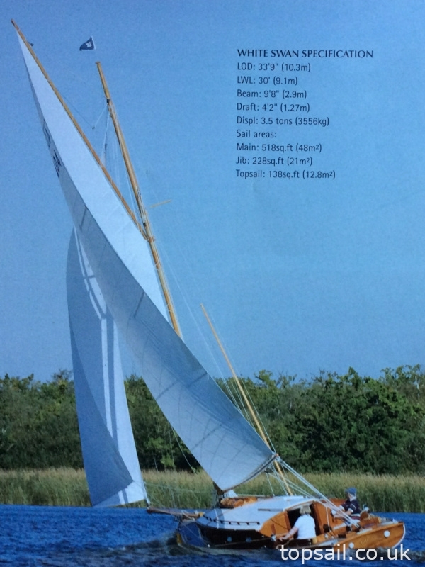 2010 Broads River Cruiser Class Yacht "White Swan"