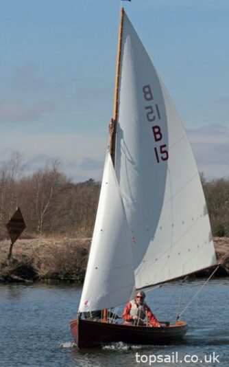 1932 Norfolk One Design Dinghy & Trailer