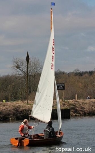 1932 Norfolk One Design Dinghy & Trailer