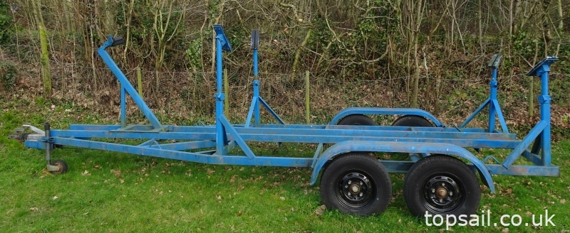 Twin Axle Yacht Trailer