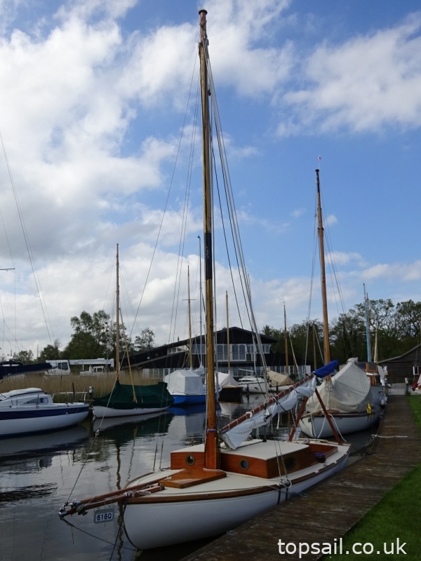 2007 GRP Broads Thurne-Type Sailing Cruiser