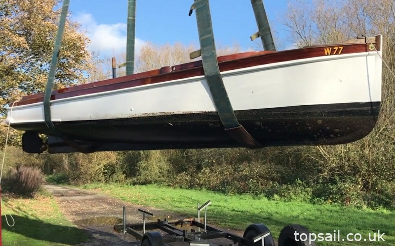 1929 Brooke Motor Launch & Trailer