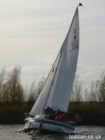 1985 Pegasus 700 (Shallow Fin, Diesel Inboard!)
