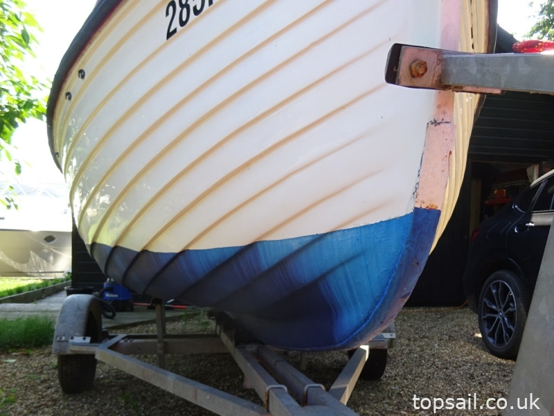 1986 Shearwater Clinker Dinghy (Diesel Inboard) & Trailer