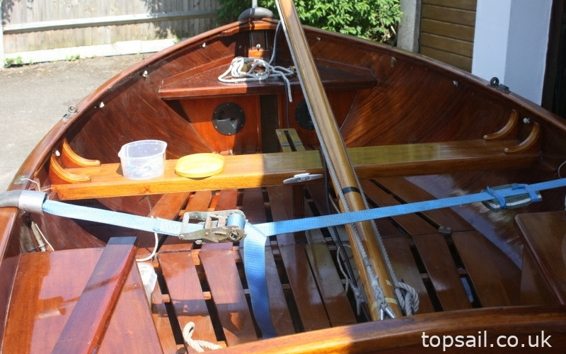 2006 Gaff Rigged Sailing Dinghy & Trailer