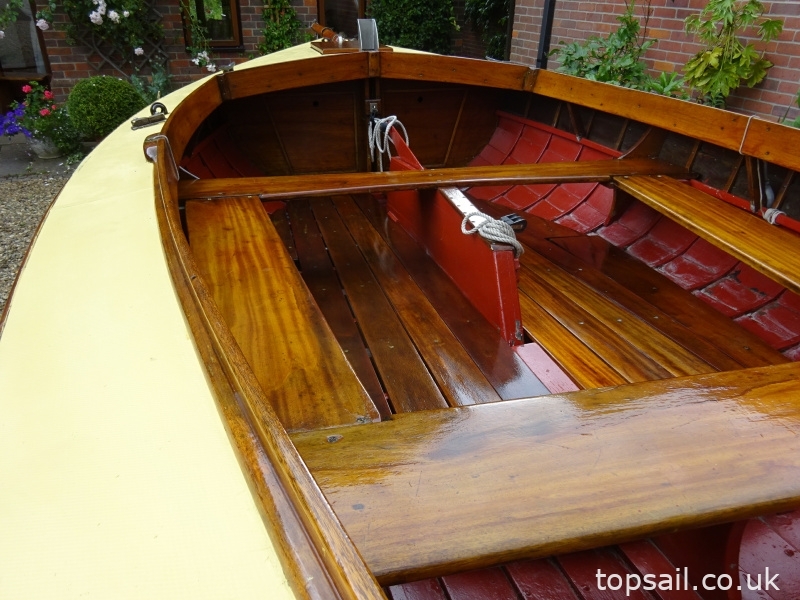 Gaff Rigged Clinker Half Decker & Trailer