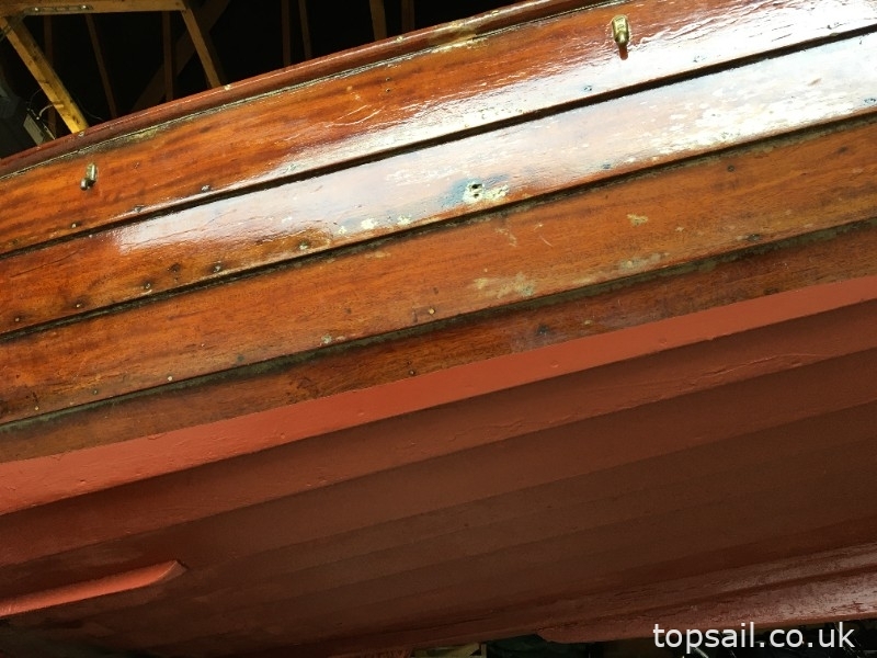 Gaff Rigged Clinker Half Decker & Trailer