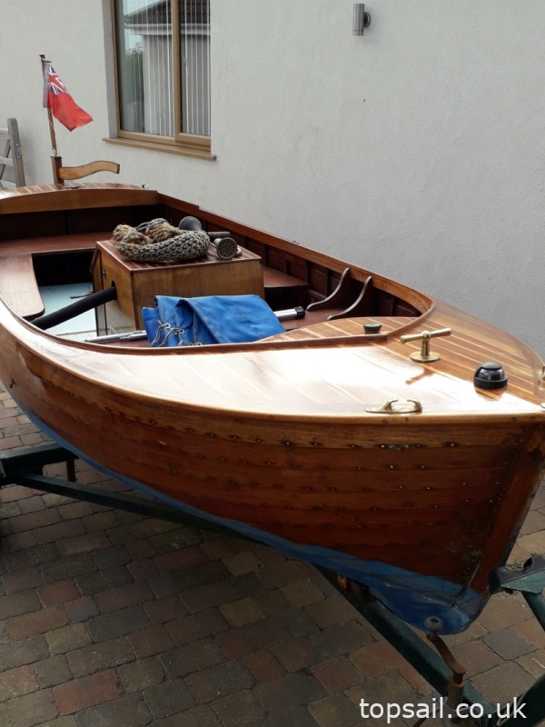 1955 Wright Brothers Classic Motor Launch/Yacht Tender & Trailer