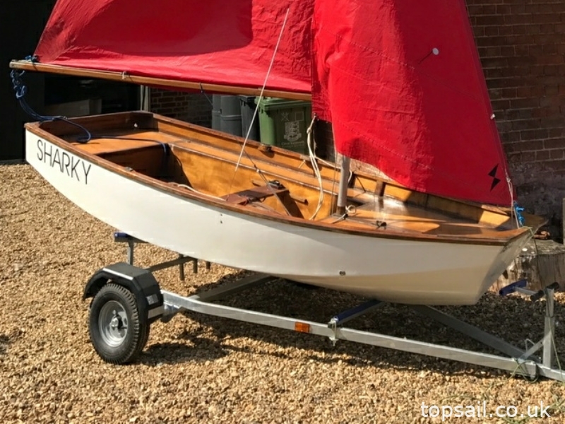 1985 Mirror Sailing Dinghy & Trailer
