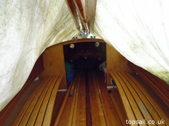 1991 GRP White Boat with Cuddy Cabin