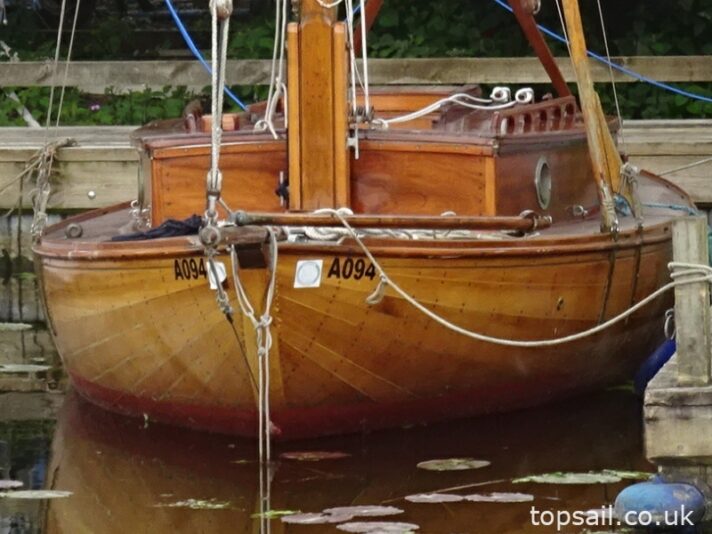 1924 Gaff Rigged River Cruiser Class Yacht