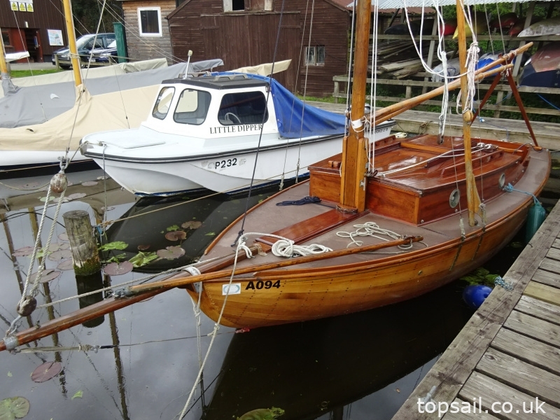 1924 Gaff Rigged River Cruiser Class Yacht