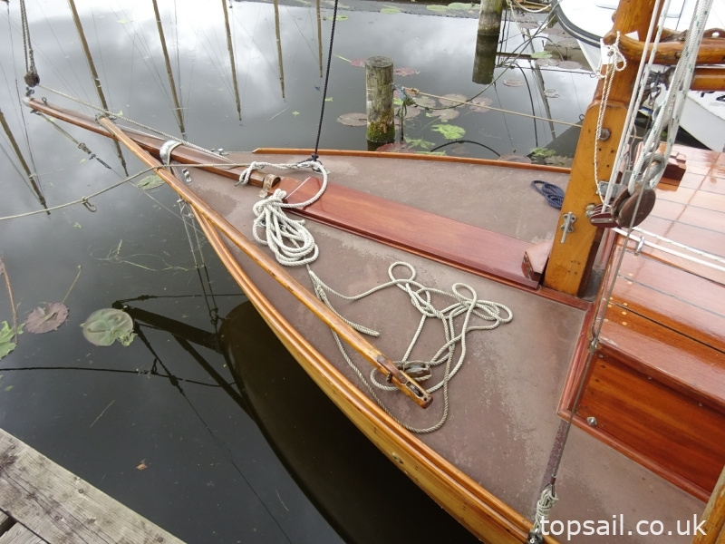1924 Gaff Rigged River Cruiser Class Yacht
