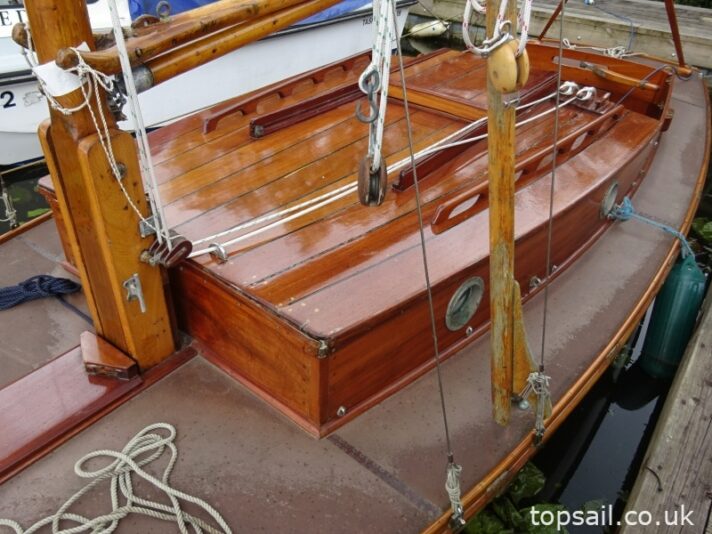 1924 Gaff Rigged River Cruiser Class Yacht
