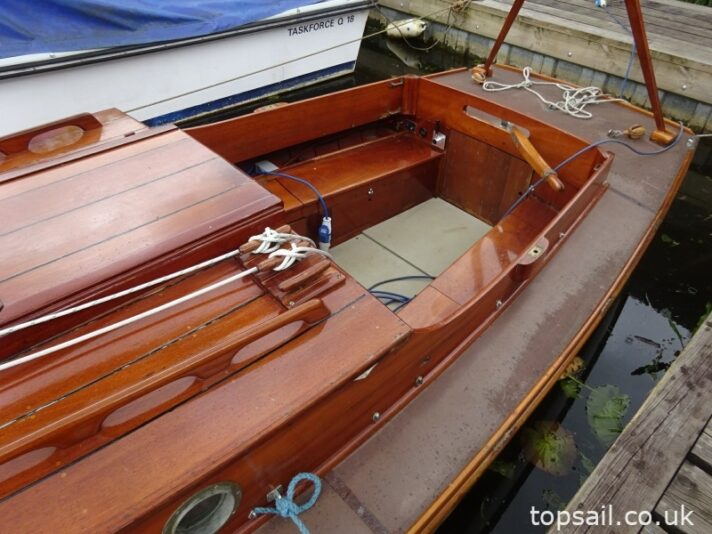 1924 Gaff Rigged River Cruiser Class Yacht