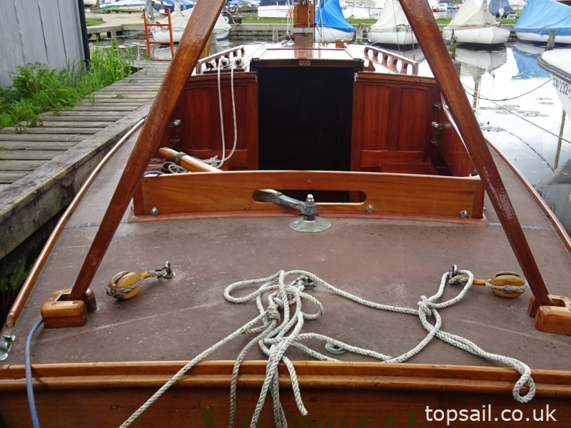 1924 Gaff Rigged River Cruiser Class Yacht