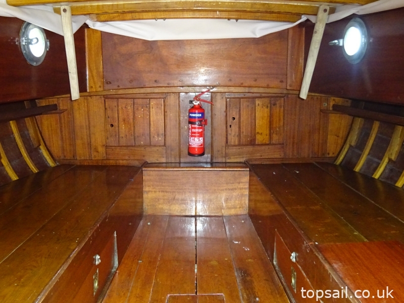 1924 Gaff Rigged River Cruiser Class Yacht