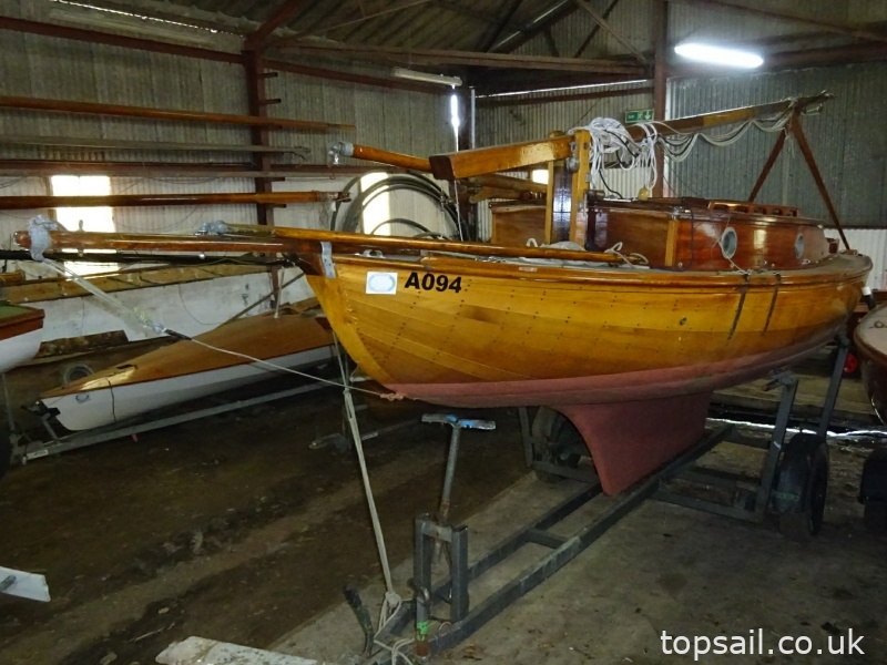 1924 Gaff Rigged River Cruiser Class Yacht