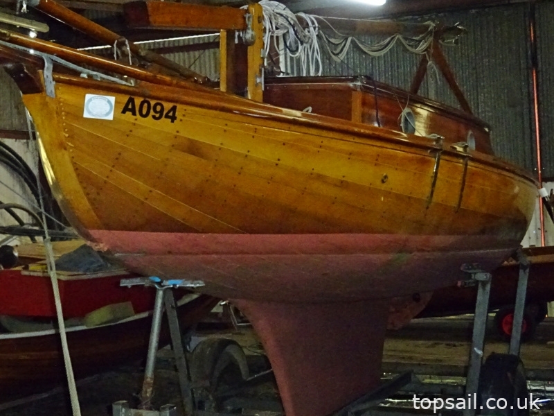 1924 Gaff Rigged River Cruiser Class Yacht