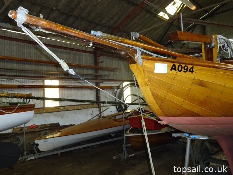 1924 Gaff Rigged River Cruiser Class Yacht