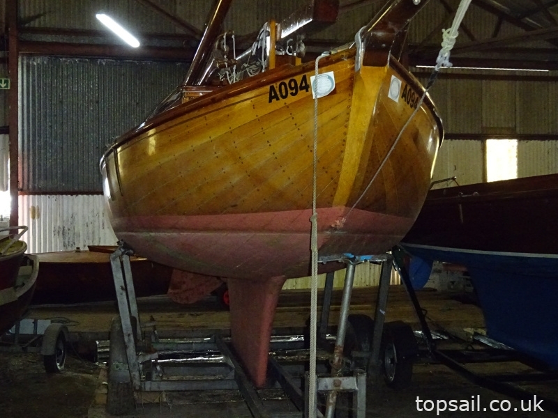 1924 Gaff Rigged River Cruiser Class Yacht