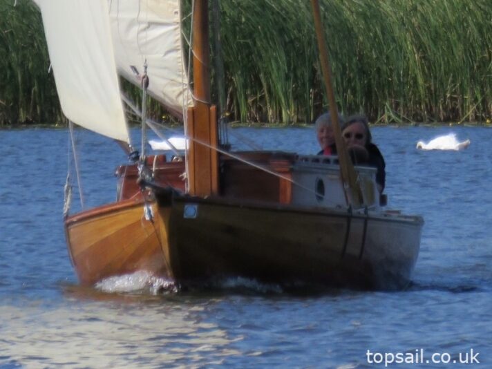 1924 Gaff Rigged River Cruiser Class Yacht