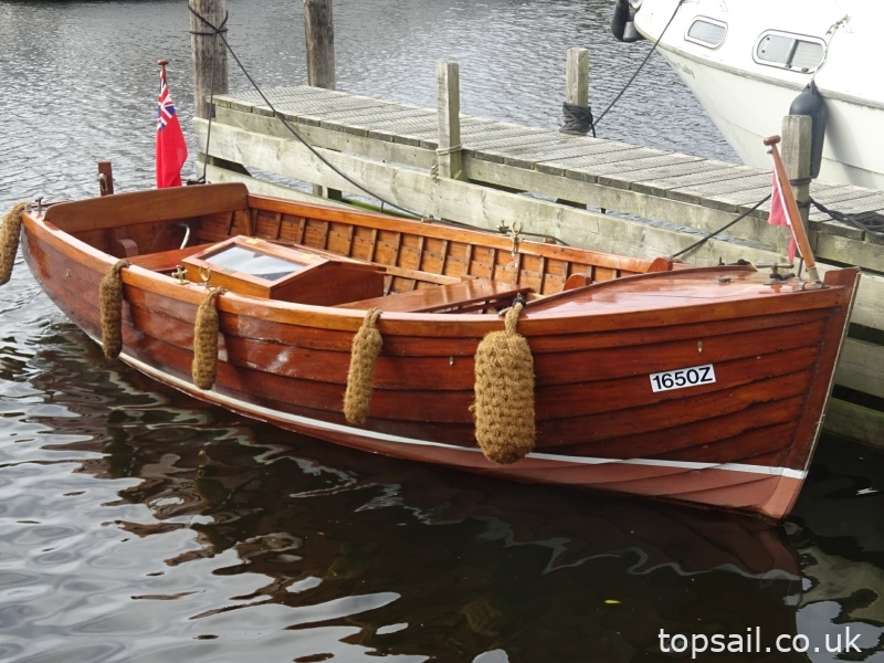 1950 Borwick’s of Windermere 16ft Clinker Open Launch