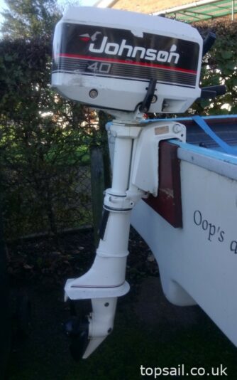 10ft GRP Rowing Dinghy/Yacht Tender & Trailer